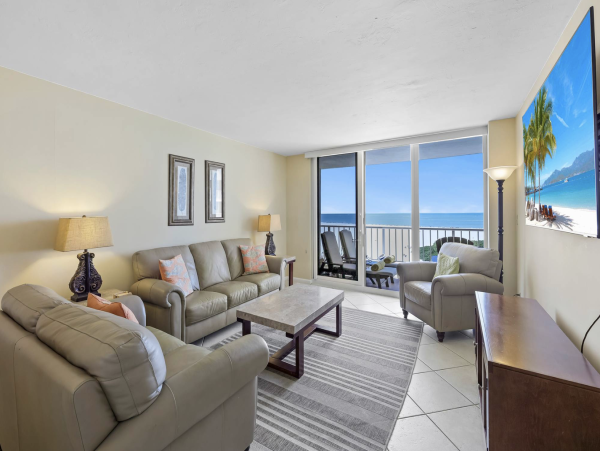 Gulf Front Two Bedroom Vacation Condo in Marco Island